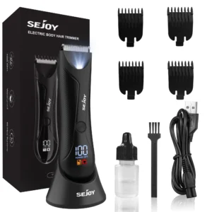 Sejoy Shaver for Men Ball Trimmer for Groin Pubic