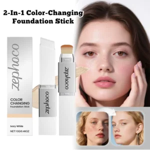 2 in 1 Color Changing Foundation Stick High Concealer