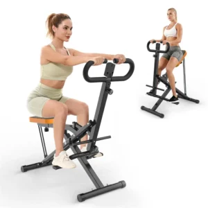 Squat Machine For Home, Foldable Glutes Assist Trainer With Resistance Bands