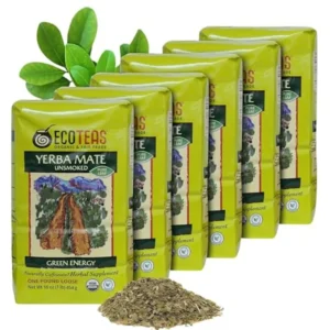 Organic Yerba Mate Loose Leaf Tea Natural Energy and Detox